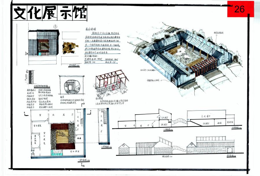 二等獎(jiǎng):泰安市“英豪杯”建筑創(chuàng)意設(shè)計(jì)技能競賽(圖2)