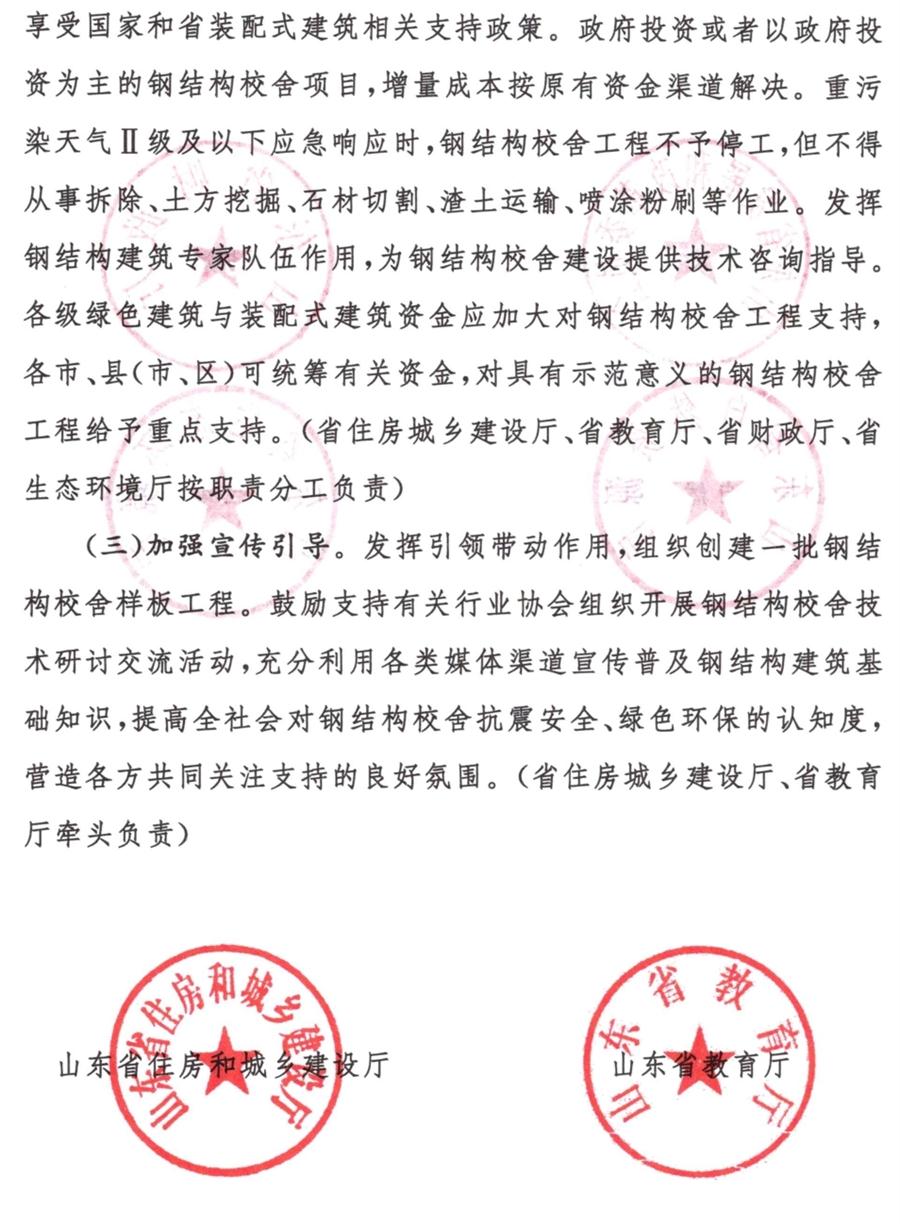 鋼結(jié)構(gòu)校舍建設(shè) 政策扶持知多少！(圖5)